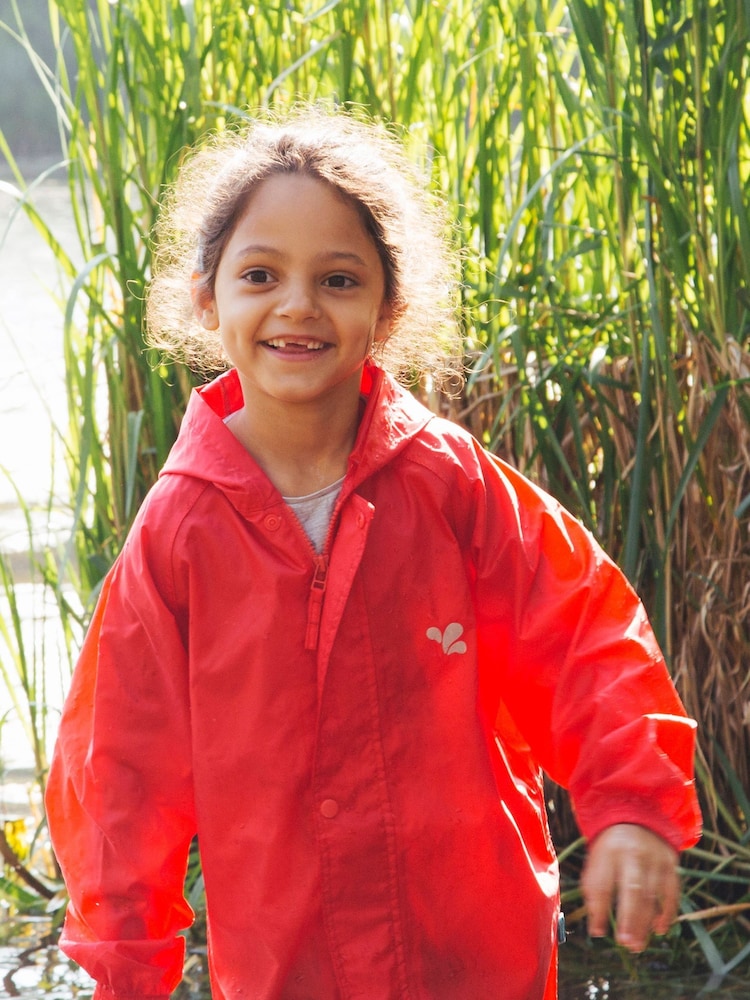 Rot - Muddy Puddles Originals Wasserdichte Jacke - Bild 1 von 4 Rot - Muddy Puddles Originals Wasserdichte Jacke - Bild 1 von 4