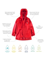 Muddy Puddles Red Originals Waterproof Jacket - Image 4 of 4
