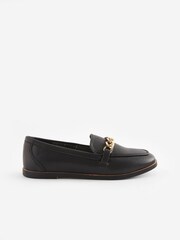 Black Chain Loafers - Image 2 of 5