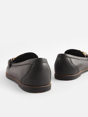 Black Chain Loafers - Image 3 of 5