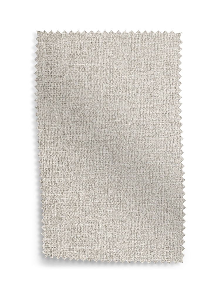 Fabric by Metre Chunky Chenille Oyster - Image 1 of 1