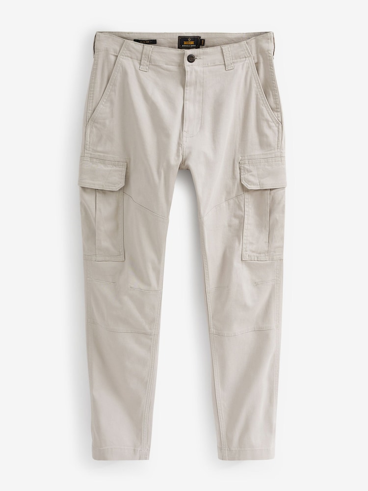 Pierre légère - Slim Fit (Slim Fit) - Pantalon cargo stretch en coton - Image 6 of 7