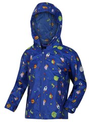 Regatta Blue Peppa Pig Waterproof Pack It Jacket - Image 3 of 4