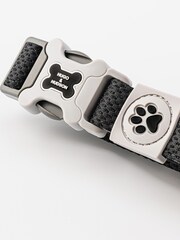 Hugo & Hudson Black Mesh Dog Collar - Image 3 of 4