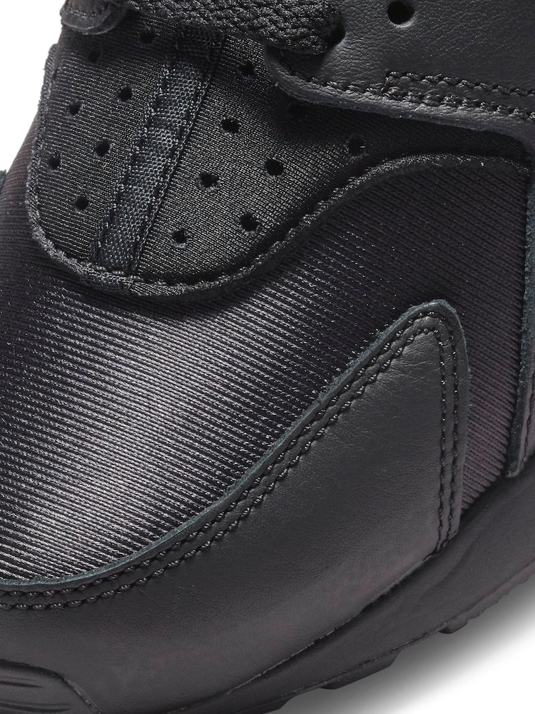 Nike Air Black Huarache Trainers - Image 7 of 11