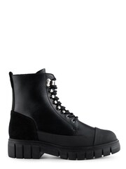 Shoe the Bear Black Rebel Lace Boots - Image 1 of 7