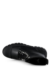 Shoe the Bear Black Rebel Lace Boots - Image 5 of 7
