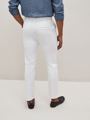 Blanco - Corte slim - Chinos elásticos - Imagen 3 de 7