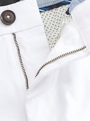 Blanco - Corte slim - Chinos elásticos - Imagen 7 de 7