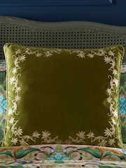 Wedgwood Green Sapphire Garden Cushion - Image 1 of 3