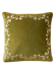Wedgwood Green Sapphire Garden Cushion - Image 2 of 3