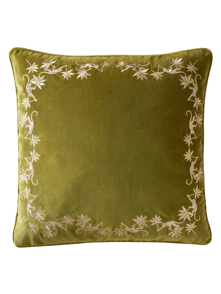 Wedgwood Green Sapphire Garden Cushion - Image 2 of 3