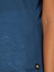 Regatta Blue Lupine Collard T-Shirt - Image 5 of 9