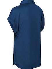 Regatta Blue Lupine Collard T-Shirt - Image 9 of 9