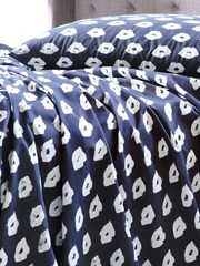 Novogratz Black Painted Lips Cotton Sheet - Image 1 of 3