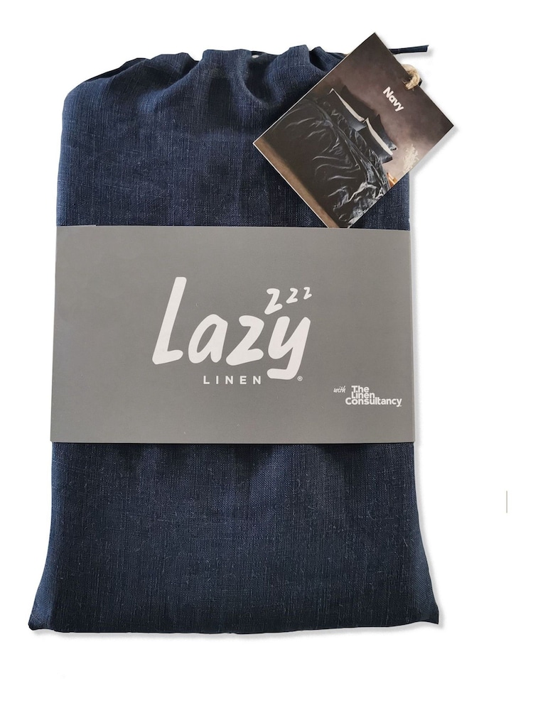 Lazy Linen Oprano 100% perilo; platnen prešito pregrinjalo - Slika 2 iz 3