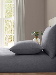 Lazy Linen gebleekt 100% linnen hoeslaken - Image 1 of 4