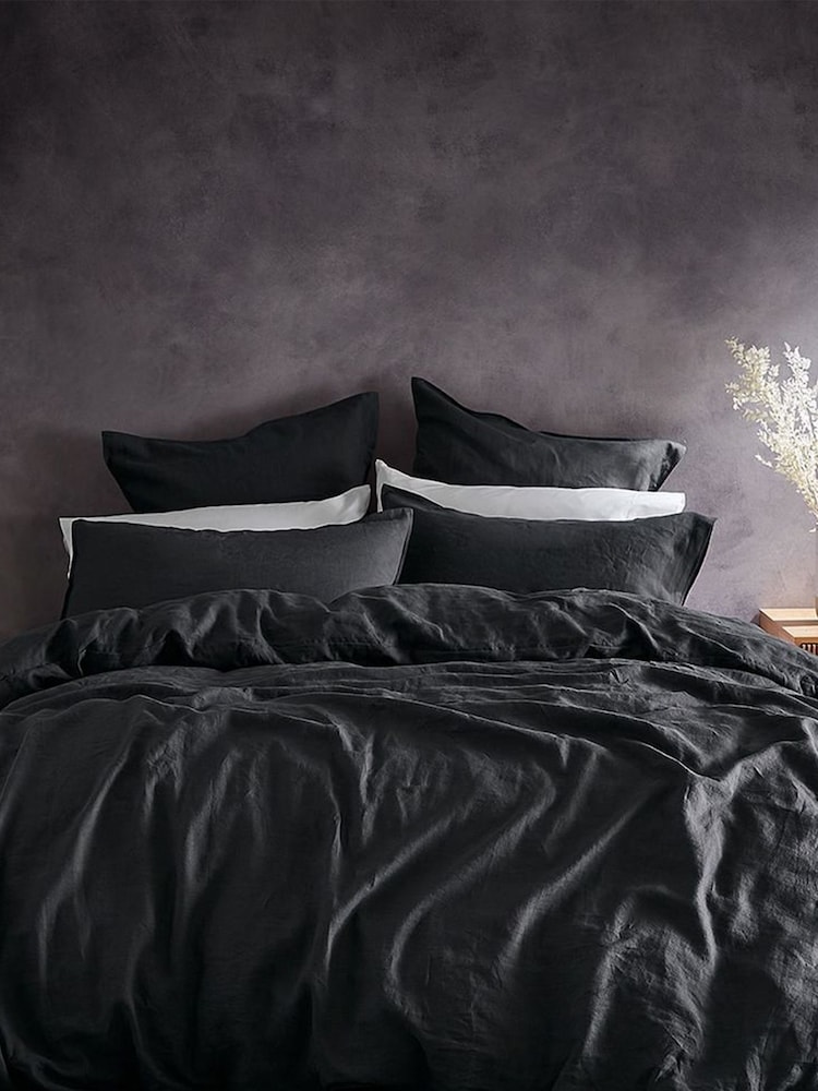 Lazy Linen gebleekt 100% linnen hoeslaken - Image 2 of 4