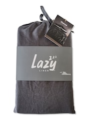 Lazy Linen gebleekt 100% linnen hoeslaken - Image 3 of 4