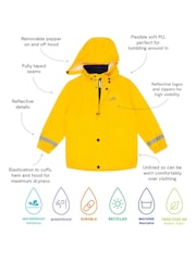 أصفر - سترة مضادة للماء Rainy Day من Muddy Puddles - صورة 3 من 3