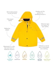 أصفر - سترة مضادة للماء Rainy Day من Muddy Puddles - صورة 5 من 5
