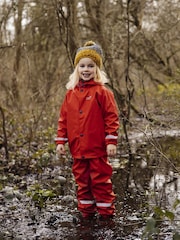أحمر - سترة مضادة للماء Rainy Day من Muddy Puddles - صورة 1 من 5