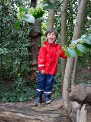 أحمر - سترة مضادة للماء Rainy Day من Muddy Puddles - صورة 2 من 5