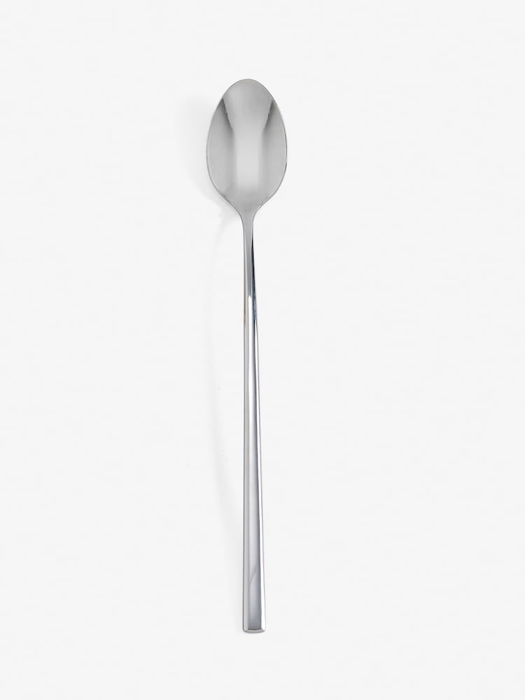 Silver 4 Piece Latte Spoon Kensington Stainless Steel Cutlery Set - Image 2 of 3
