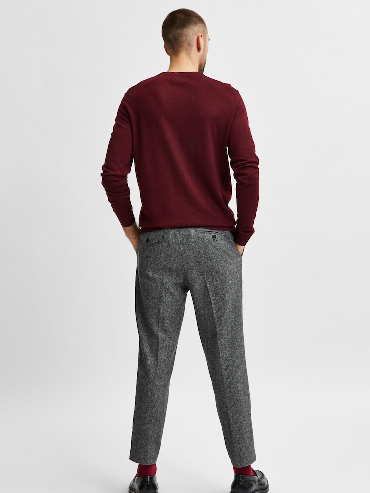 Серые зауженные джинсы Selected Homme Louis Otis - Image 2 of 6