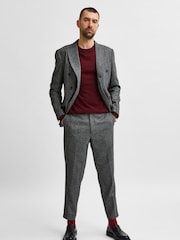 Серые зауженные джинсы Selected Homme Louis Otis - Image 5 of 6