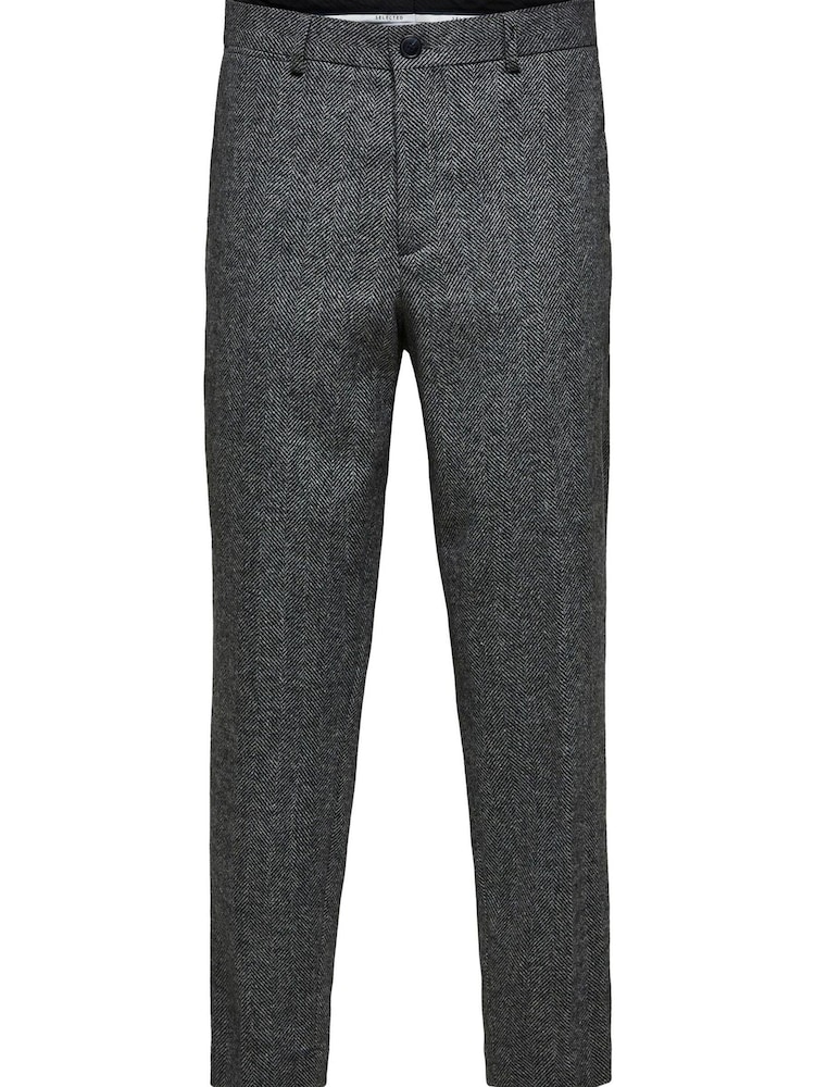 Серые зауженные джинсы Selected Homme Louis Otis - Image 6 of 6