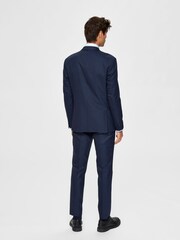 Selected Homme Blue State Flex Slim Suit Jacket - Image 2 of 7