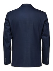 Selected Homme Blue State Flex Slim Suit Jacket - Image 7 of 7