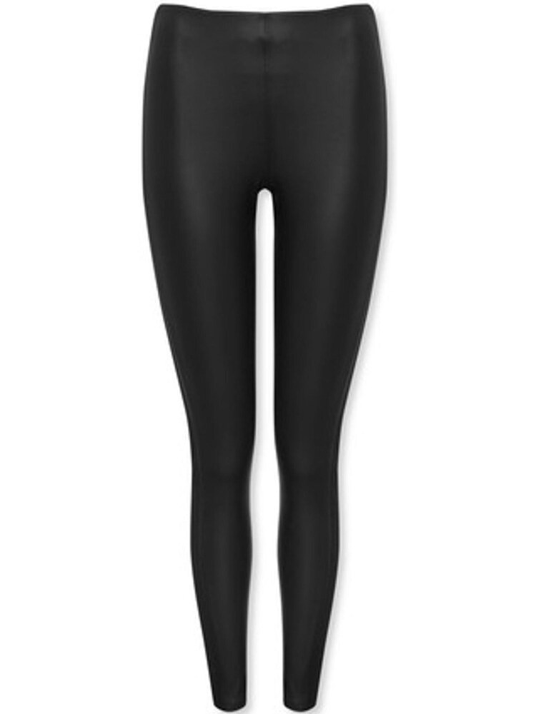 Sonder Studio Black PU Leggings - Image 3 of 3