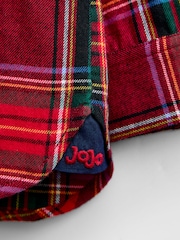 JoJo Maman Bébé Tartan Shirt - صورة 5 من 5