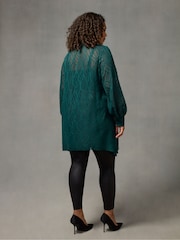 Live Unlimited Green Burnout Hanky Hem Shirt - Image 2 of 5