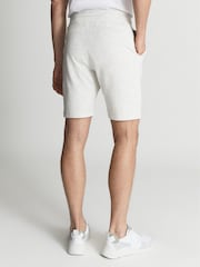 Reiss Soft Grey Tyne Jersey Shorts - Image 5 of 6