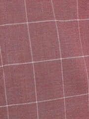 Pink Check Skinny Fit Suit: Trousers - Image 6 of 6