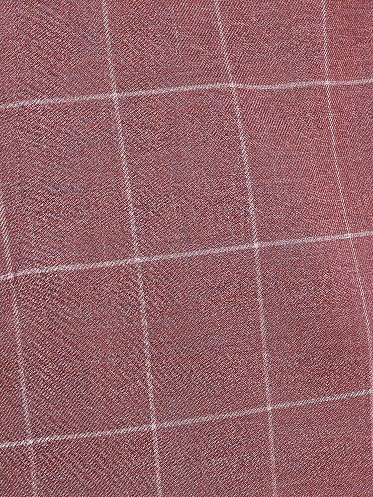 Pink Check Skinny Fit Suit: Trousers - Image 6 of 6