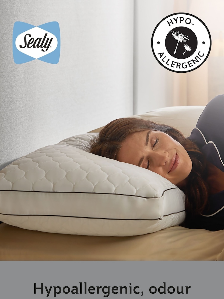 Buy Sealy Side Sleeper 100% Cotton Pillow from the Next UK online shop
