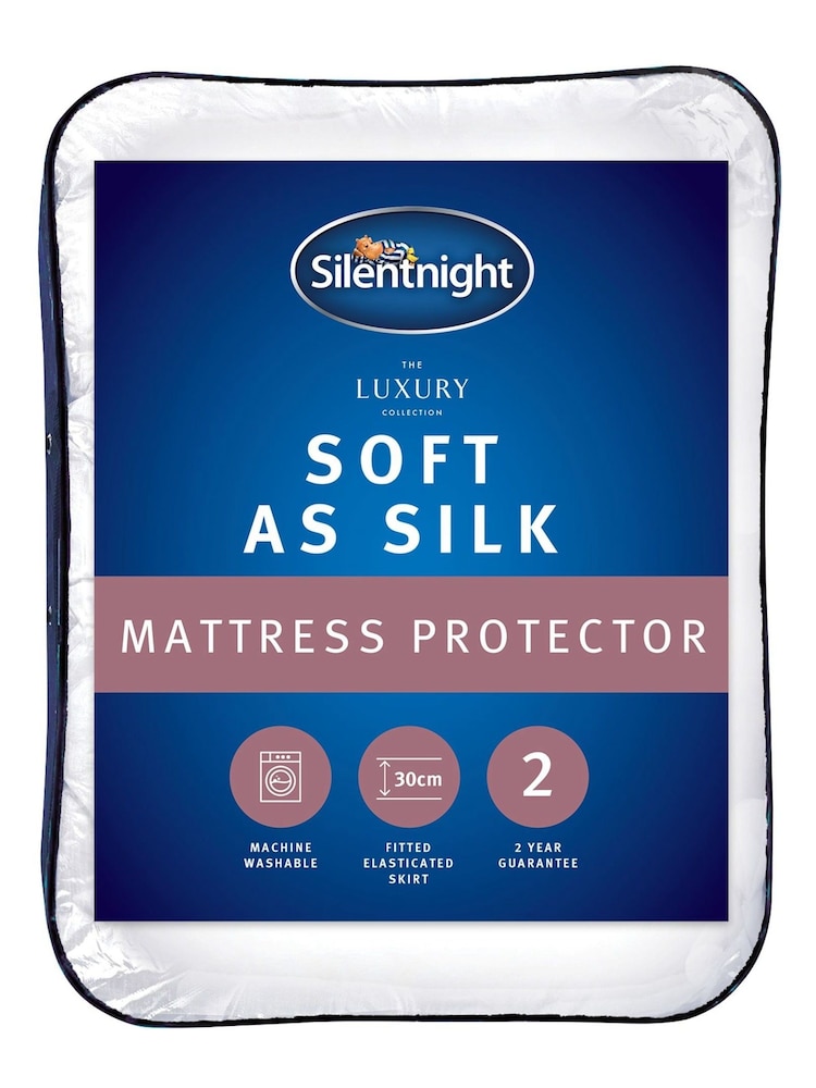 Silentnight Luxury Soft As Silk Mattress Protector - Image 2 of 4