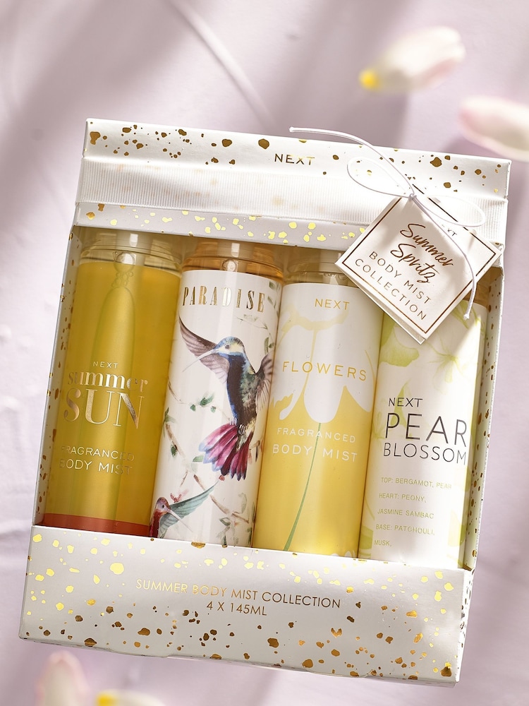 Set of 4 145ml Fragranced Body Mists - Image 1 of 3