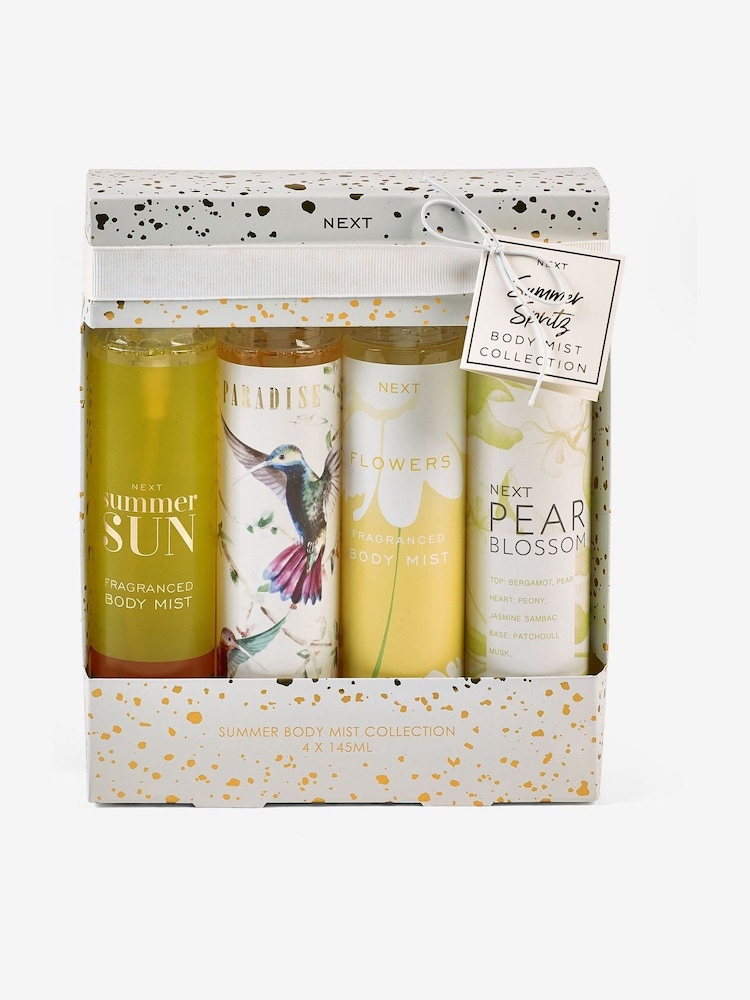 Set of 4 145ml Fragranced Body Mists - Image 3 of 3