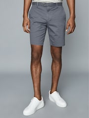 Reiss Airforce Blue Casual Chino Shorts - Image 3 of 6