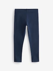 Marineblauw/roze/saliegroen/denimblauw - Verpakking van 5 leggings (3-16 jr) - Image 3 of 8