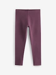 Marineblauw/roze/saliegroen/denimblauw - Verpakking van 5 leggings (3-16 jr) - Image 6 of 8
