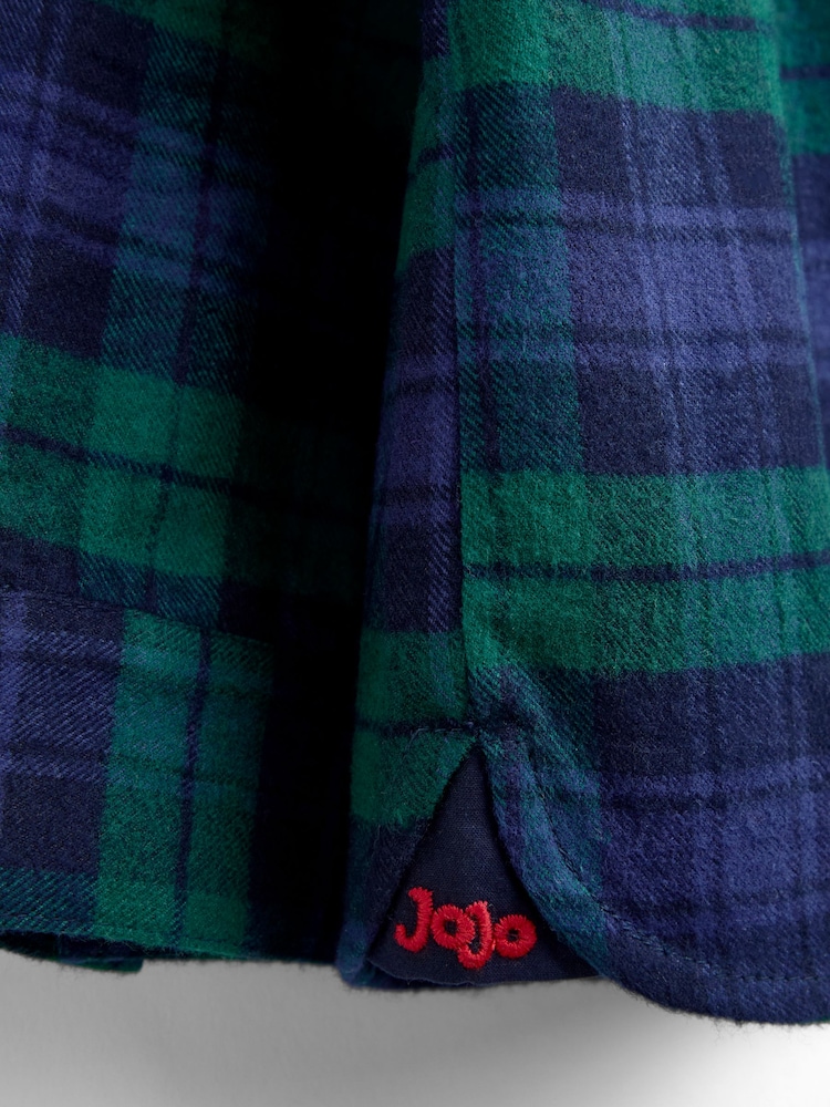JoJo Maman Bébé Tartan Shirt - 4şəkildən 4 şəkil