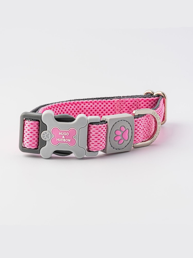 Hugo & Hudson Red Mesh Dog Collar - Image 2 of 4