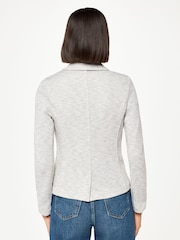 Whistles Grey Slim Jersey Jacket - Image 2 of 5