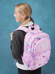 Smiggle Purple Aspire Classic Attach Backpack - Image 2 of 6